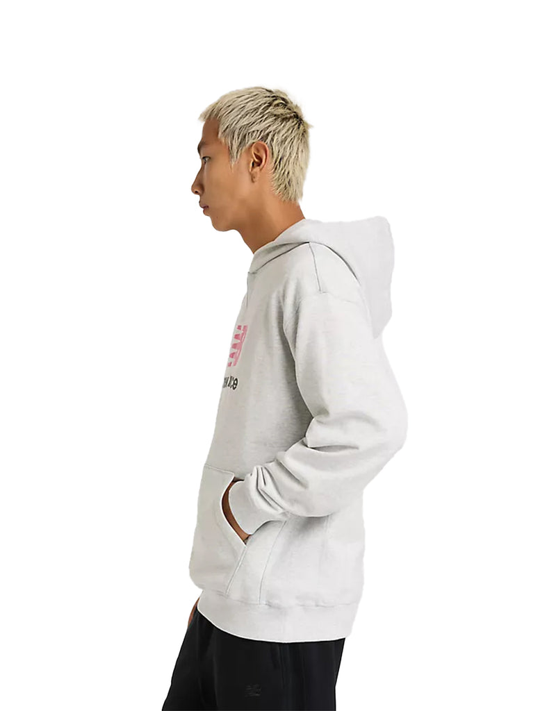 New Balance ATHLETICS FRENCH TERRY LOGO HOODIE - MT51512AHH (2)