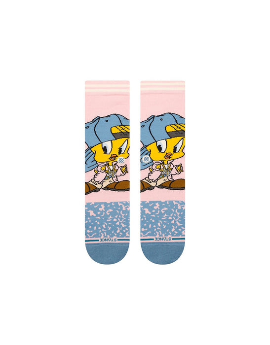 LOONEY TUNES X STANCE TWEETY CREW SOCKS