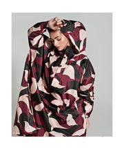 Rainkiss MALIKA FAVRE ANIMO BORDEAUX - RAIN PONCHO