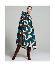 Rainkiss MALIKA FAVRE ANIMO PETROL - RAIN PONCHO