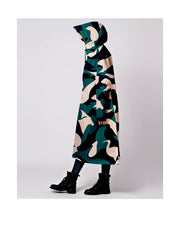 Rainkiss MALIKA FAVRE ANIMO PETROL - RAIN PONCHO (2)