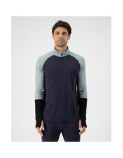 Mons Royale MEN'S OLYMPUS MERINO BASE LAYER 1/2 ZIP LONG SLEEVE