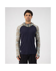 Mons Royale MEN'S TEMPLE MERINO LONG SLEEVE HOOD