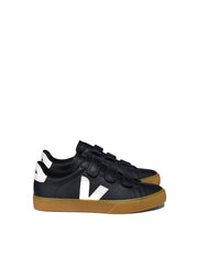 Veja RECIFE CHROMEFREE LEATHER BLACK WHITE