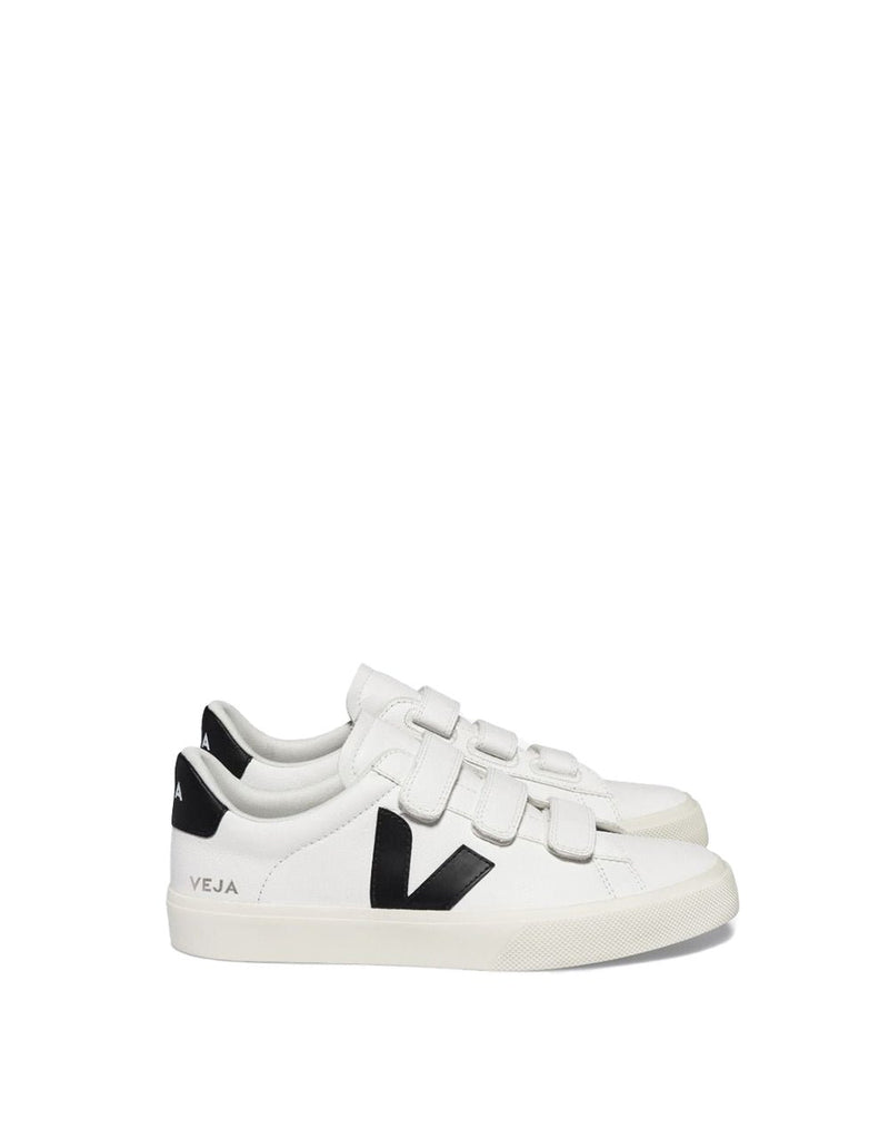Veja RECIFE CHROMEFREE LEATHER WHITE BLACK