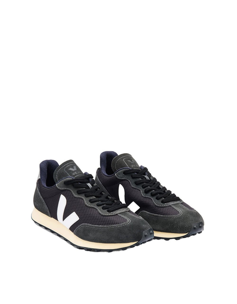 Veja RIO BRANCO ALVEOMESH BLACK WHITE OXFORD GREY (2)