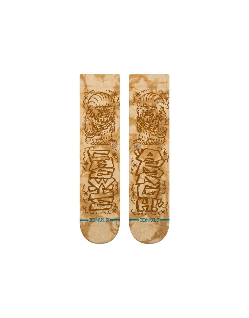 Stance STAR WARS BY DJ JAVIER X STANCE CHEWIE CREW SOCKS (2)