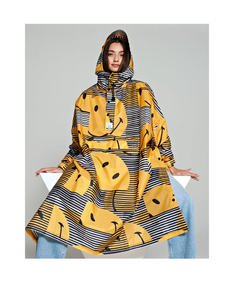 Rainkiss SUNSET X SMILEY - RAIN PONCHO