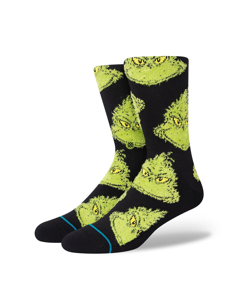 Stance THE GRINCH X STANCE MEAN ONE CREW SOCKS