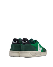 Veja V-10 SUEDE EMERAUDE PIERRE BLACK (3)
