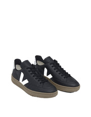 Veja V-12 LEATHER BLACK WHITE DUNE (2)