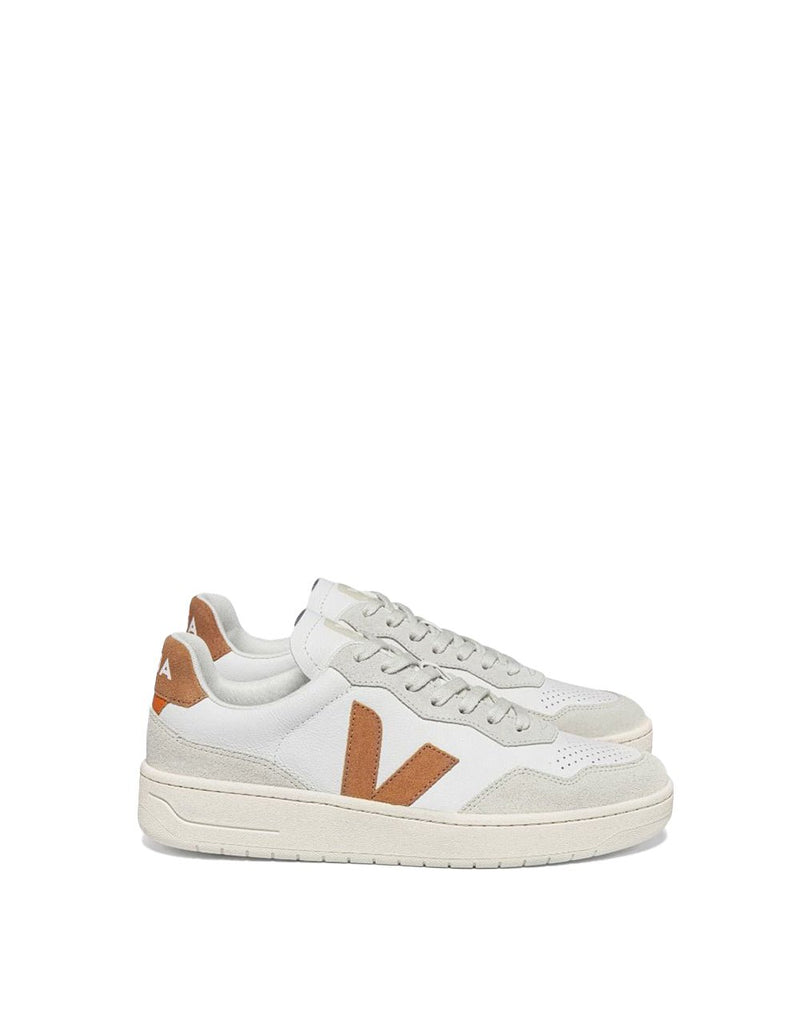 Veja V-90 OT LEATHER WHITE UMBER