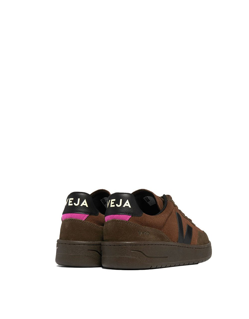 Veja V-90 SUEDE WALNUT BLACK (3)