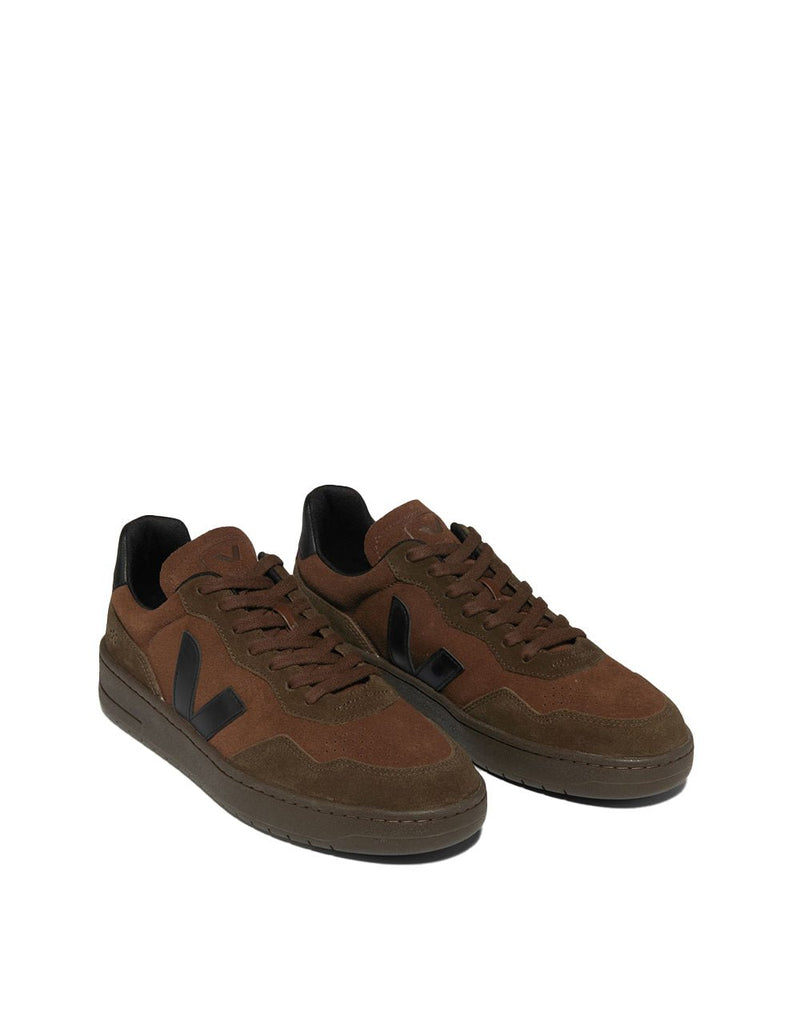 Veja V-90 SUEDE WALNUT BLACK (2)