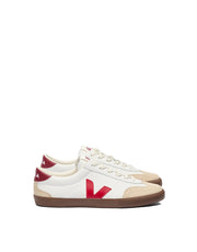 Veja VOLLEY LEATHER WHITE PEKIN BARK