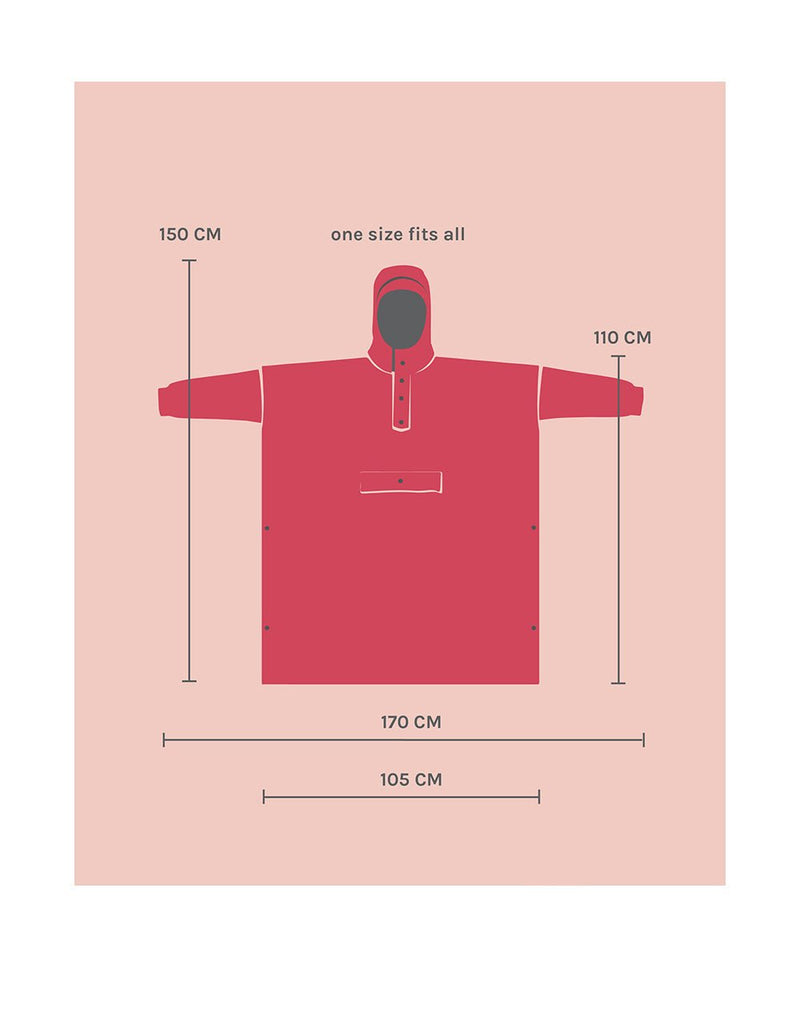 Rainkiss BACK TO BLACK ART CAMO - RAIN PONCHO (4)