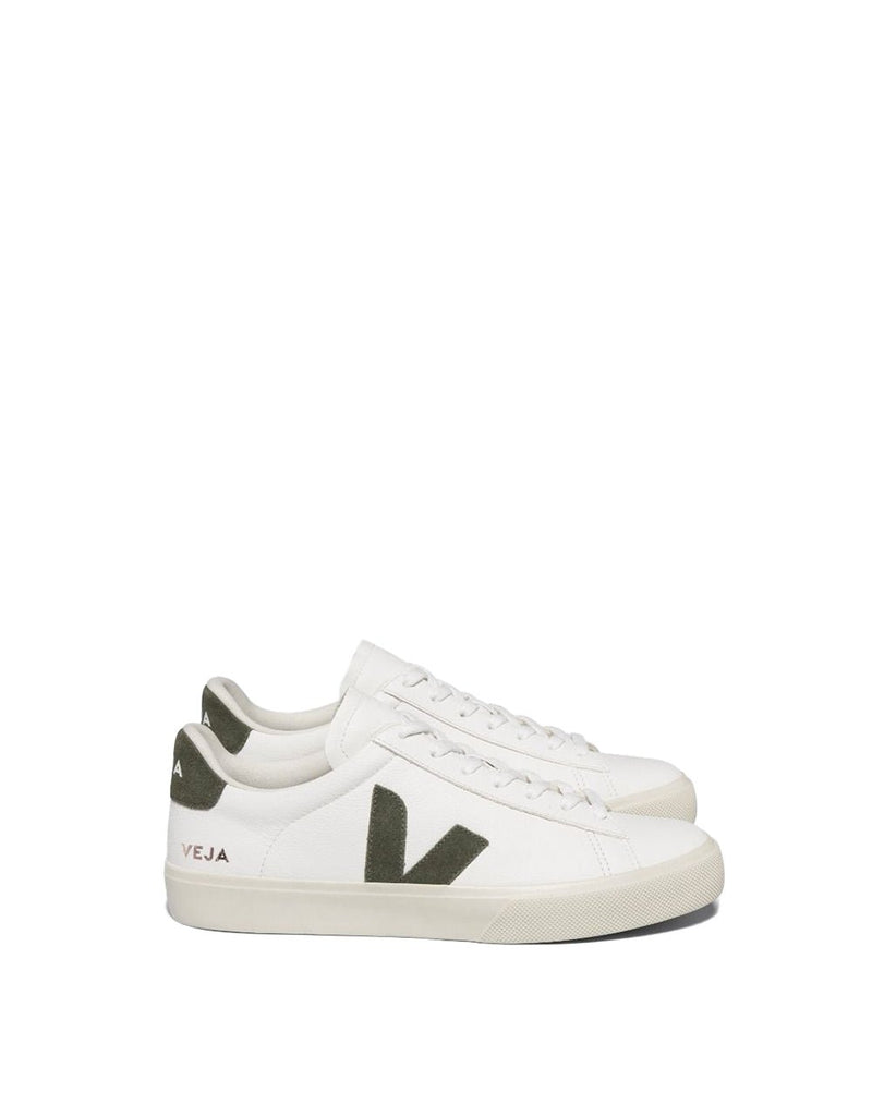 Veja CAMPO CHROMEFREE LEATHER WHITE KAKI