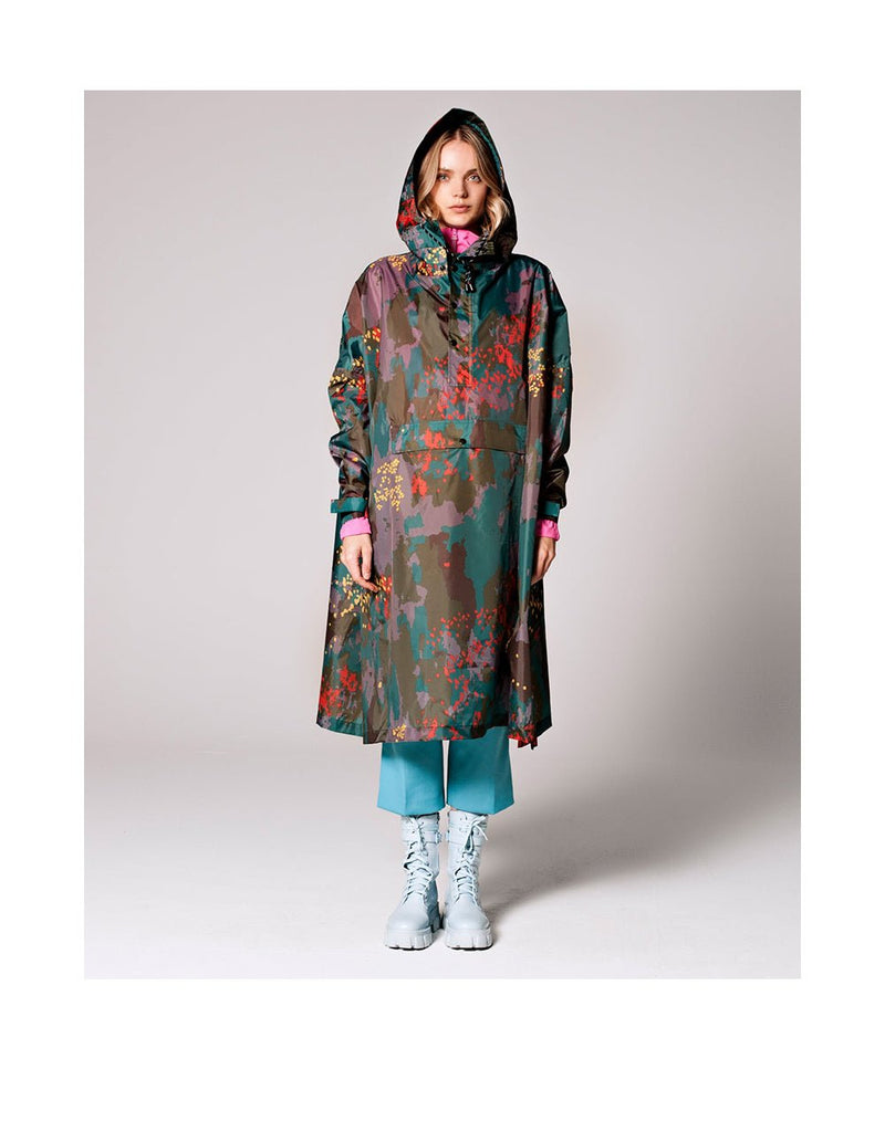 Rainkiss DIGI FOREST CAMO - RAIN PONCHO