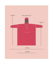 Rainkiss RETRO SMILEY - RAIN PONCHO (2)