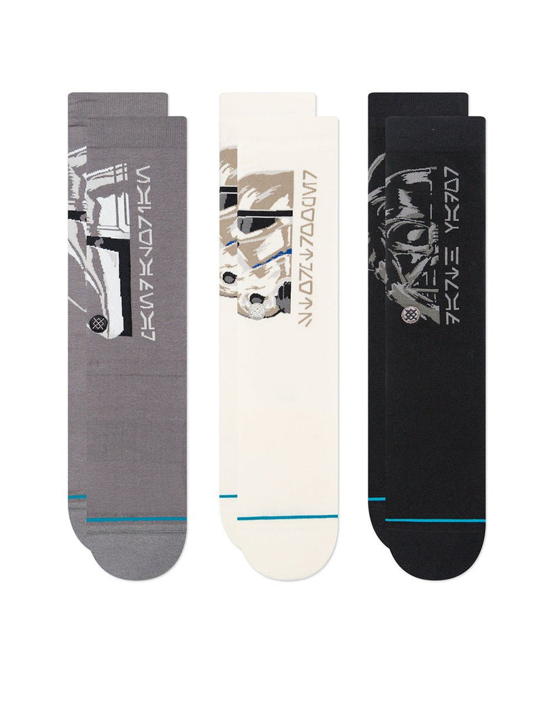 Stance STAR WARS X STANCE TRILOGY CREW SOCKS 3 PACK
